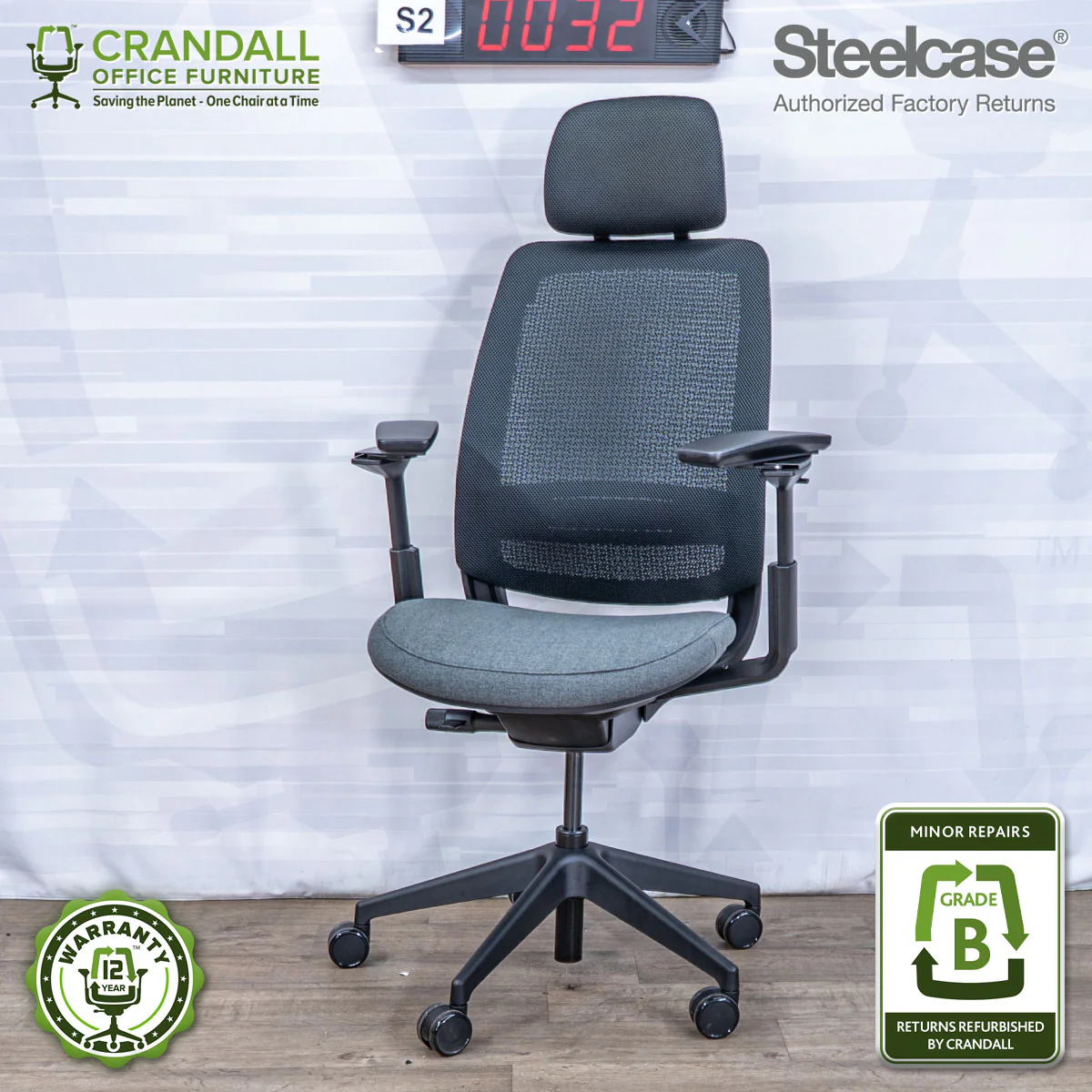 Steelcase Authorized Factory Return Chairs
