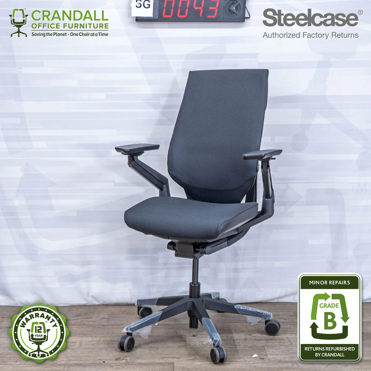 Steelcase Authorized Factory Return Gesture Chairs